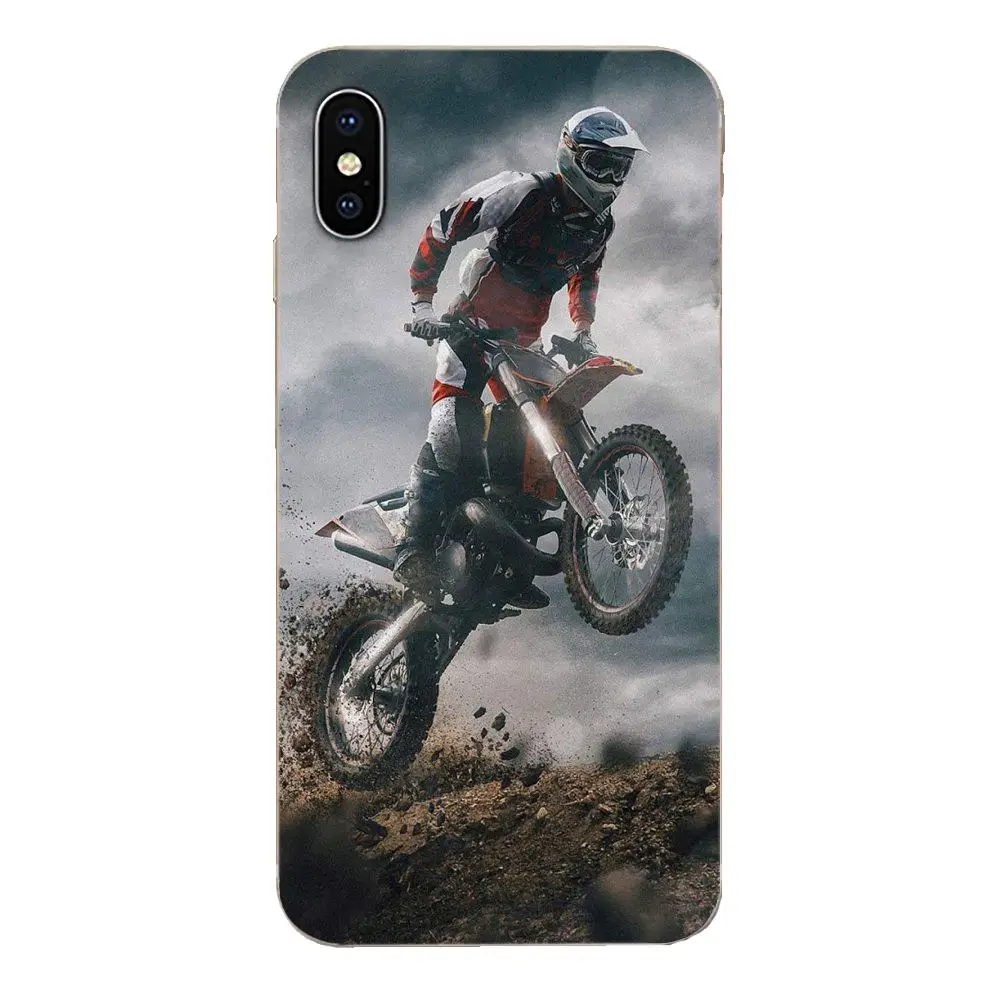 Dirtbikes Мотокросс классический лучше подходит для Samsung Galaxy J1 J3 J4 J5 J6 J7 A10 A20 A20E A3 A40 A5 A50