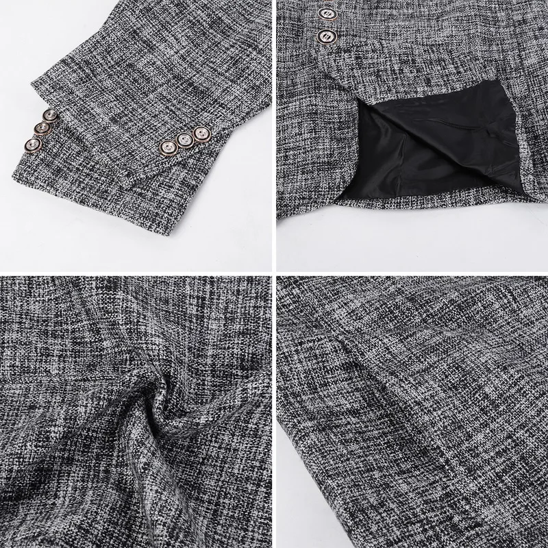 MJARTORIA зимнее Новое Стильное мужское тонкое шерстяное пальто роскошное высокое