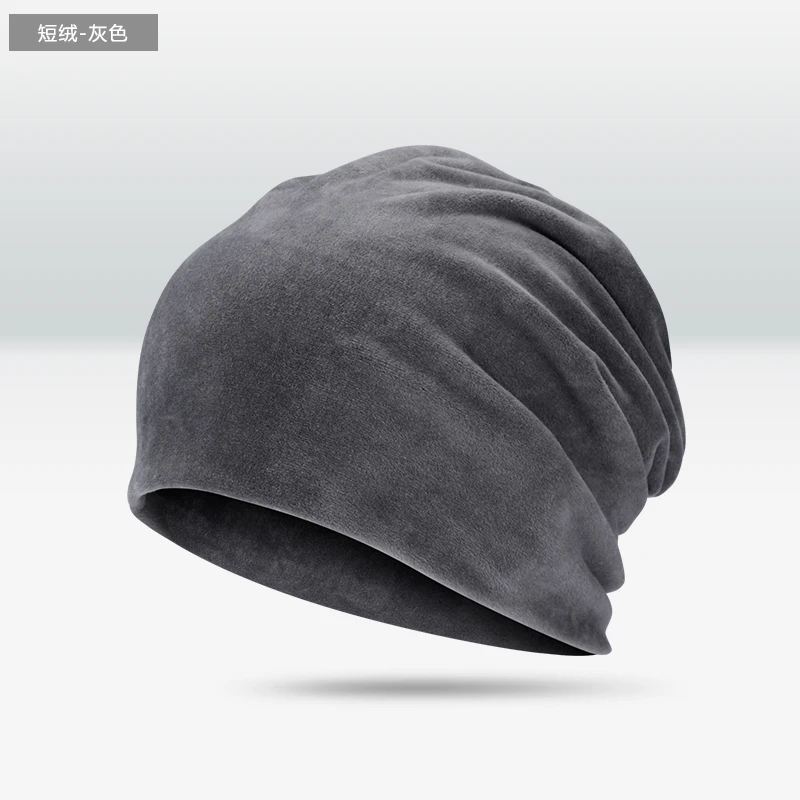 Шапка тюрбан, шапка cc, женская шапка, шапки gorros Mujer invierno, зимние шапки для мужчин, мужские зимние шапочки, зимняя шапка, зимние шапки - Цвет: Light gray