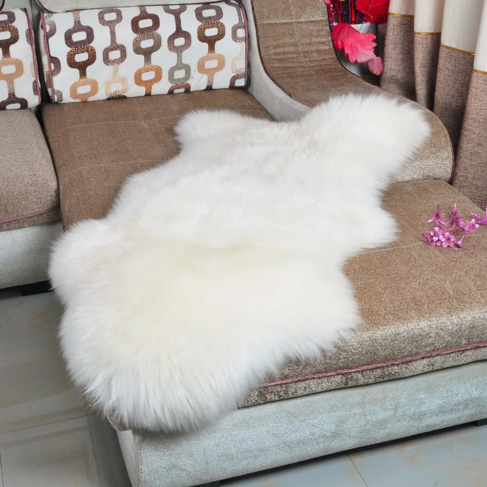 Необыкновенно большое одеяло из натуральной кожи ковер натурального меха