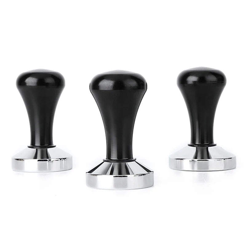 

51mm /53mm/58mm Tamper Handmade Coffee Pressed Powder Hammer Maker Cafe Barista Tools Restaurant Home Office Machine Accessories