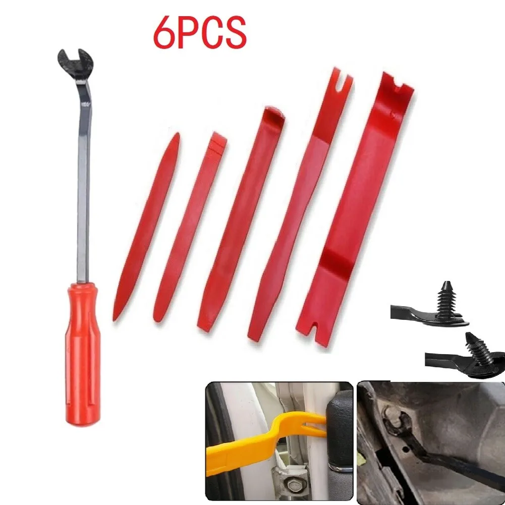 

Car Trim Removal Tool Kit Set Navigation Disassembly Door Panel Fastener Auto Dashboard Plastic Repairing Tools