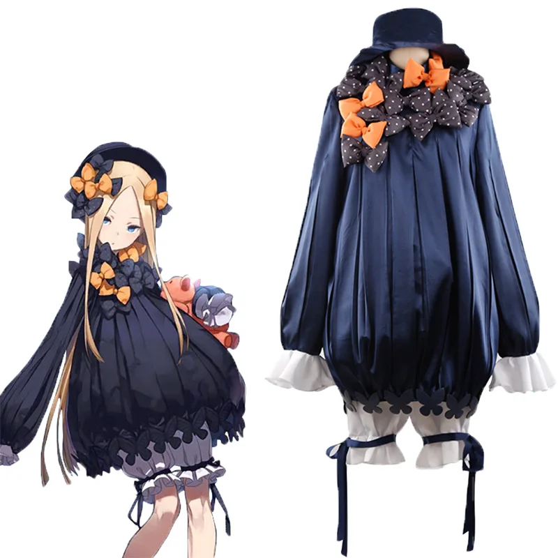 Fate Grand Order костюм для косплея Абигейл Вильямс плащ карнавальные костюмы на
