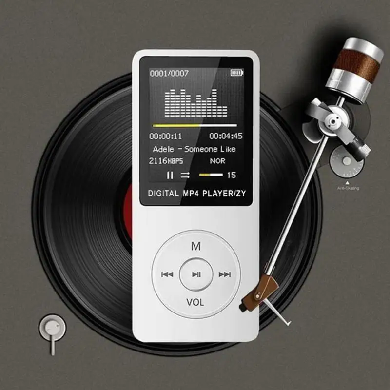 1,8 дюймов с fm-радио музыкальный плеер MP3 Электронная книга фильм мода цифровой HIFI медиа портативный ультра-тонкий
