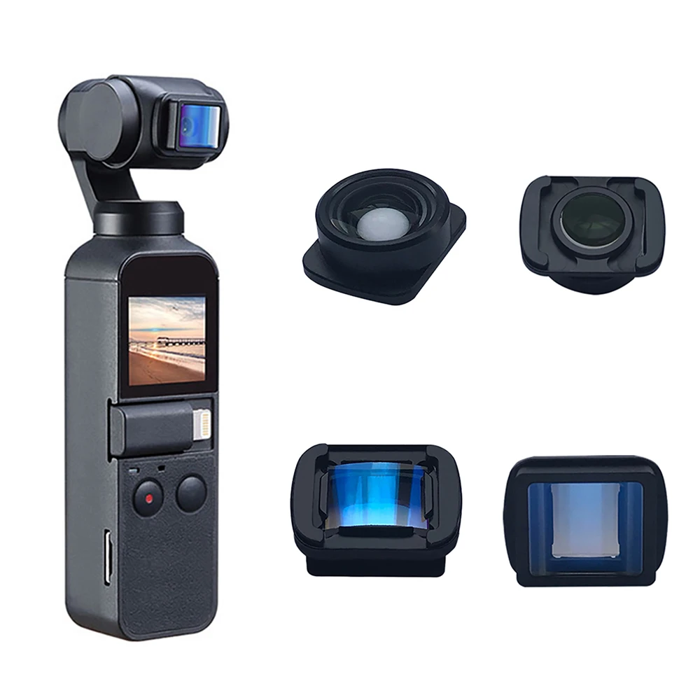 

Широкоугольный объектив 1,33x, объектив камеры для DJI Osmo, Карманная камера, запчасти для съемки видео
