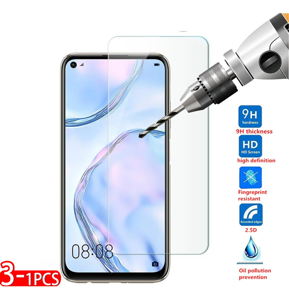1 3 шт. Защитная пленка для экрана Huawei P40 lite P30 P20 P10 P9 2017 P Smart Z закаленное стекло Mate 10