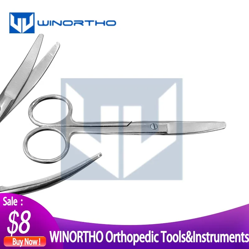 

Stainless steel scissors ophthalmic surgical instruments stitches tissue scissors surgical gauze scissors veterinary pet