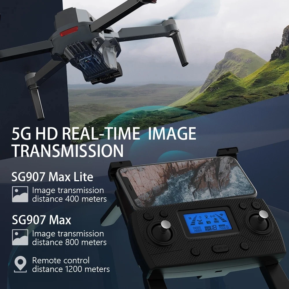 sg907 max 4k камера дрона с дистанцион