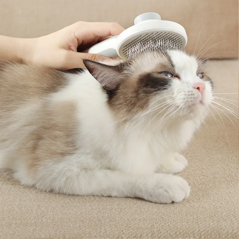 

Hair Removal Comb for Dogs Cat Trimming Dematting Deshedding Brush Flea Comb Cat Brush Grooming Tool For Long Hair Curly Pet