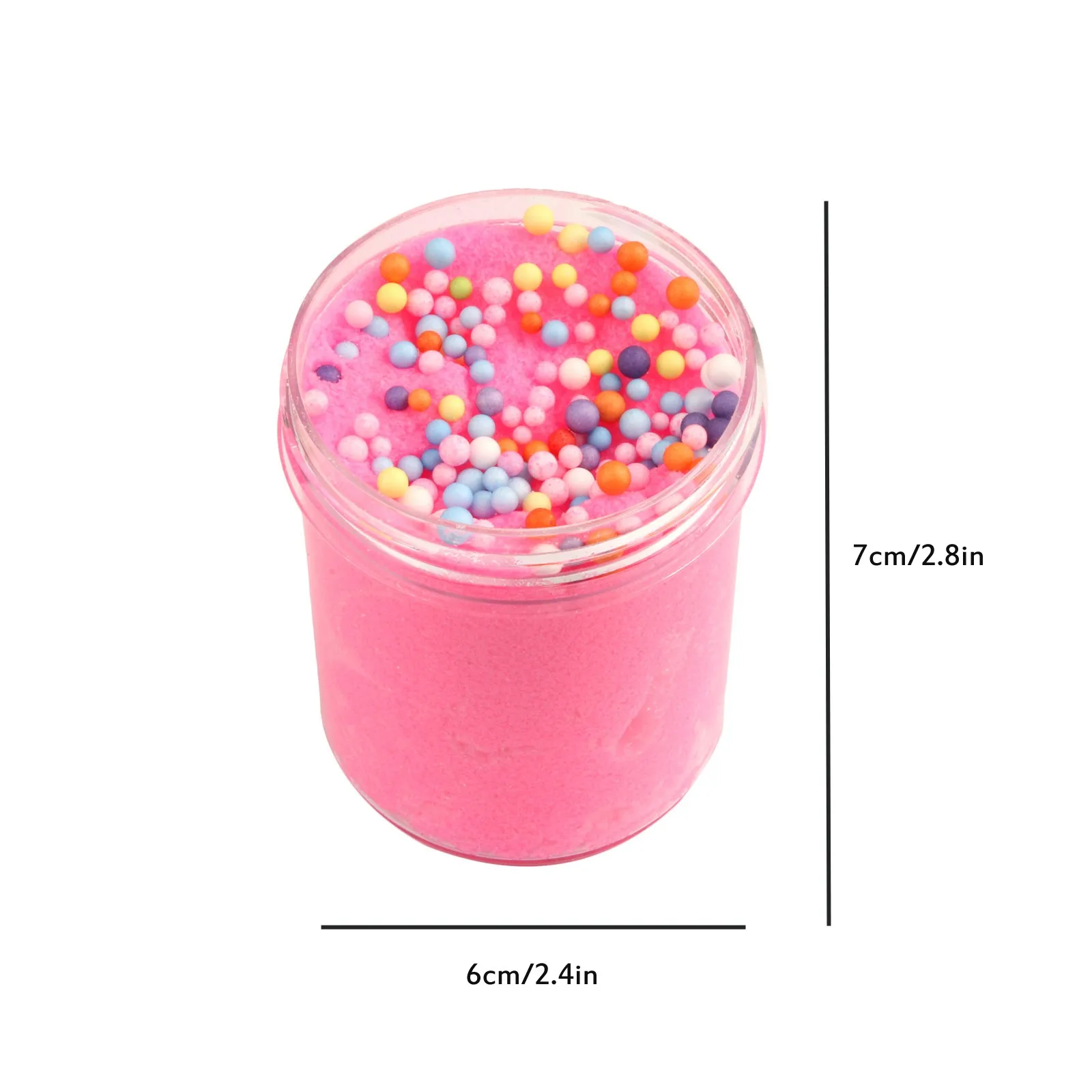 

120ml Modeling Clay Slime Toys Diy Puffy Cloud Slime Scented Stress Relief Sludge Toy Kids Adults Soft Fidget Toys