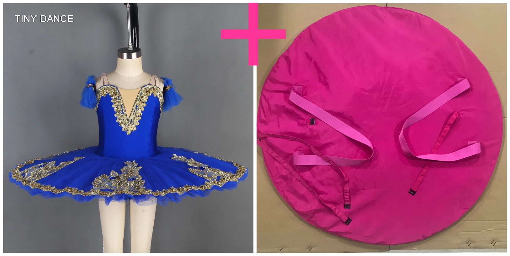 tutu and pink bag Красная плиссированная пачка, предварительно профессиональный костюм с юбкой-пачкой, жесткая Тюлевая Репетиционная пачка для девочек и женщин, одиночное платье BLL013 - Цвет: tutu and pink bag