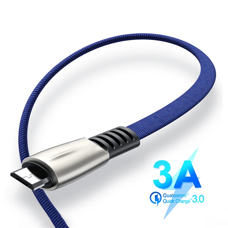 Micro USB кабель 3A кабель для быстрой зарядки мобильного телефона для Android samsung S7 Xiaomi Redmi Note 5 Tablet 3 м длинный провод зарядного устройства