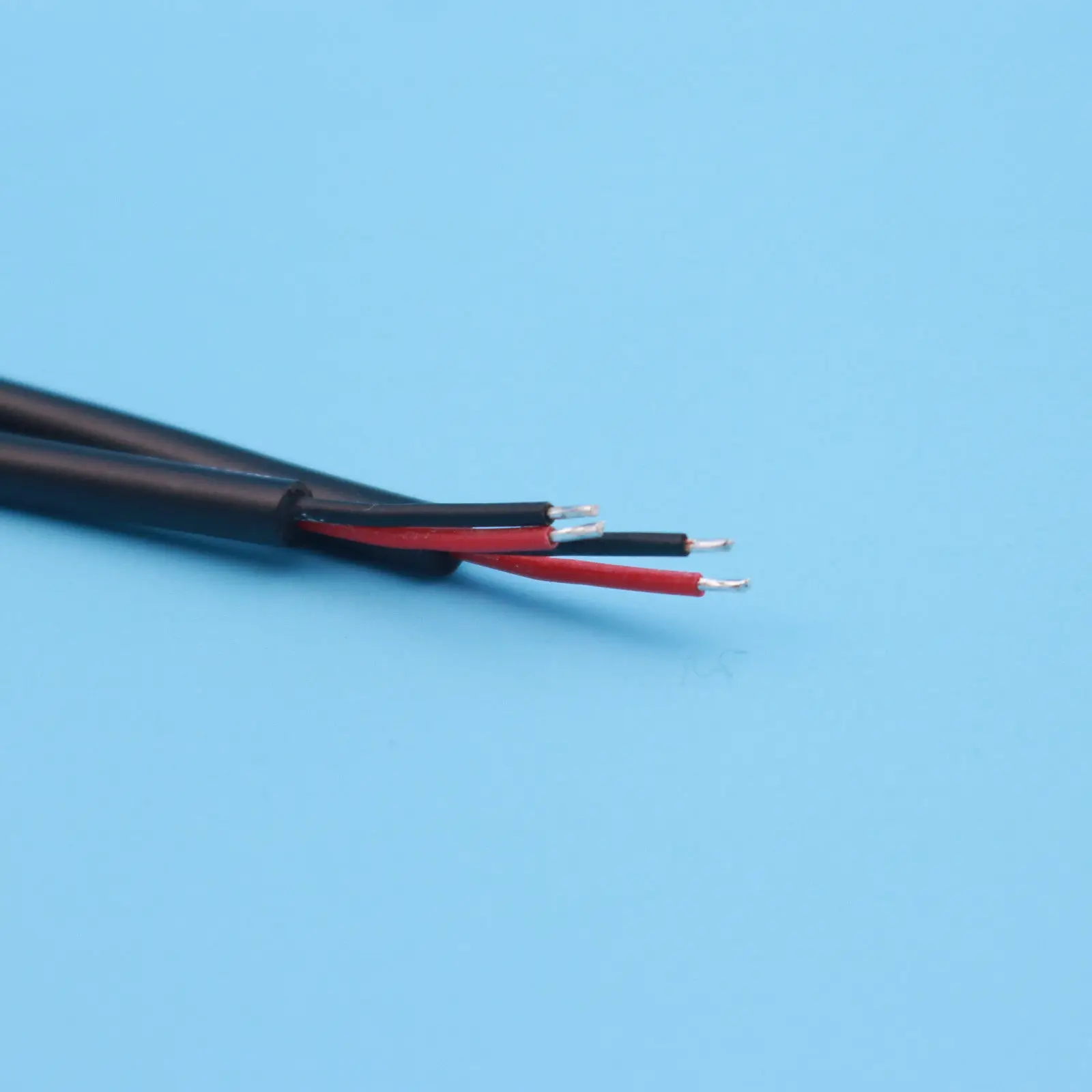 

5Pairs 2Pin IP65 Waterproof Connector 0.3mm Male & Female Black Cable 22AWG Waterproof Connector