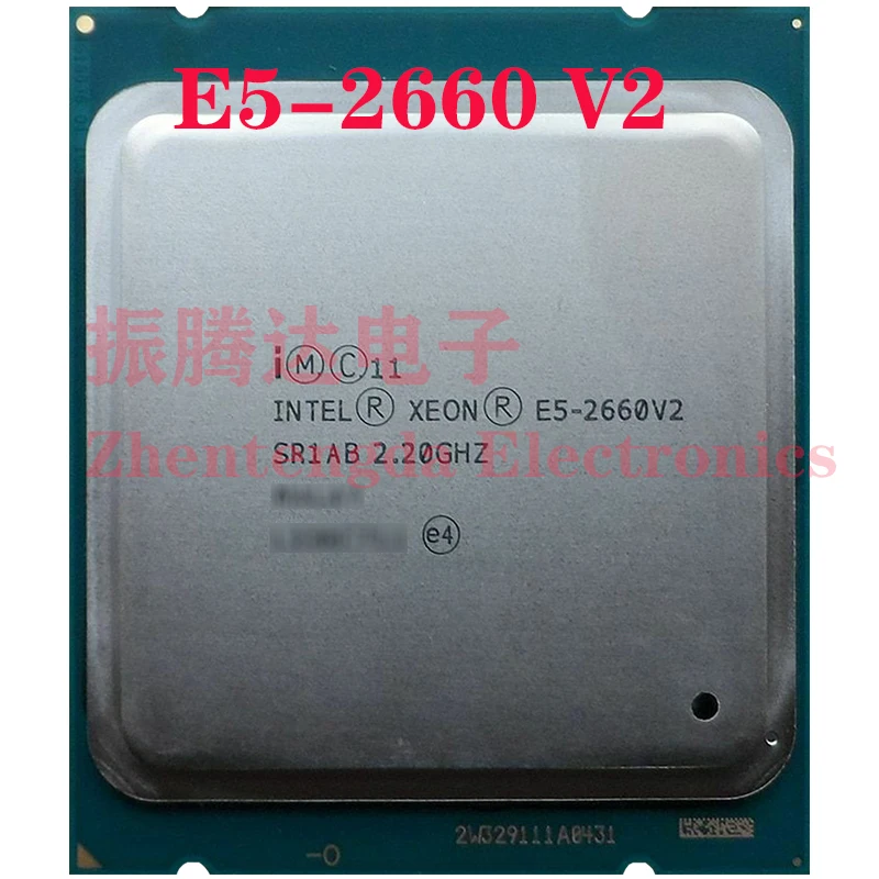 

Server Processor Intel Xeon E5-2660 v2 CPU 2.2GHz 25MB 10 Core 20 Threads Socket LGA 2011 E5-2660v2 CPU Processor