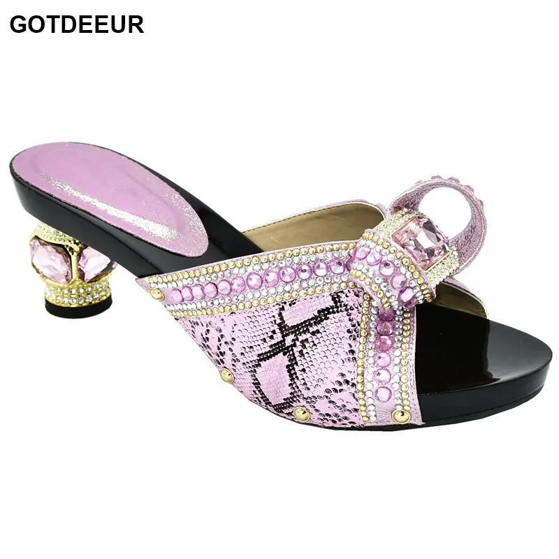 

Fashion High Quality Women Comfy Platform Sandal Shoes Nigerian Women Party Pumps High Heels Designer Shoes Women Luxury 2020