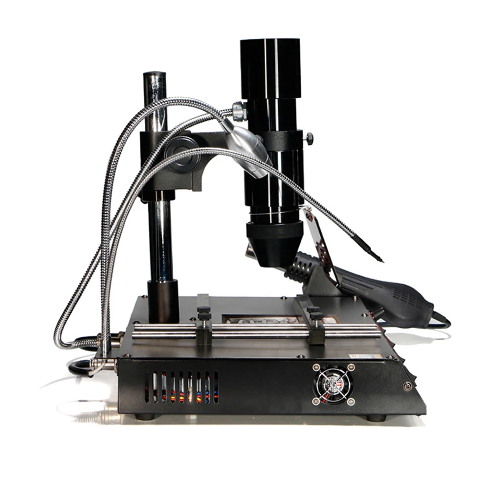 YIHUA 1000B 3 функции в 1 Инфракрасная паяльная станция SMD горячего воздуха+ 75 Вт паяльники+ 540 Вт станция предварительного нагрева 110 В/220 В