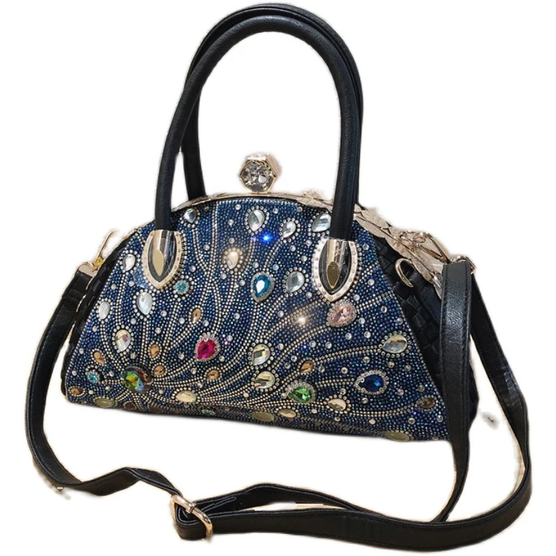 

Women Luxury Designer Diamond Leather Handbags 2020 Brand Summer Shoulder Big Bag