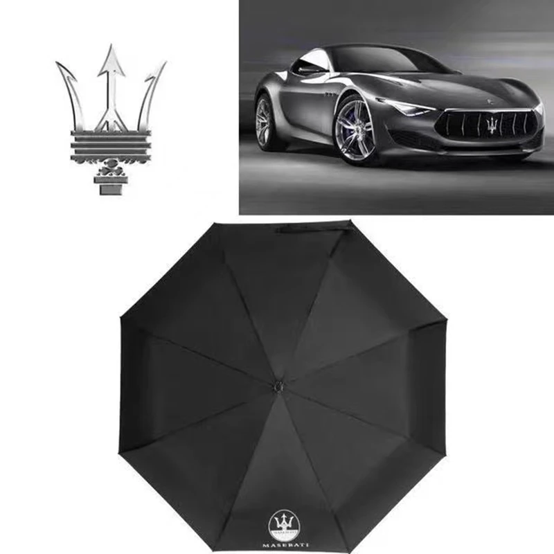 

Windproof Double AutomaticPortable Umbrella Car Automatic shade For Maserati Quattroporte Ghibli Levante Gift Parasol