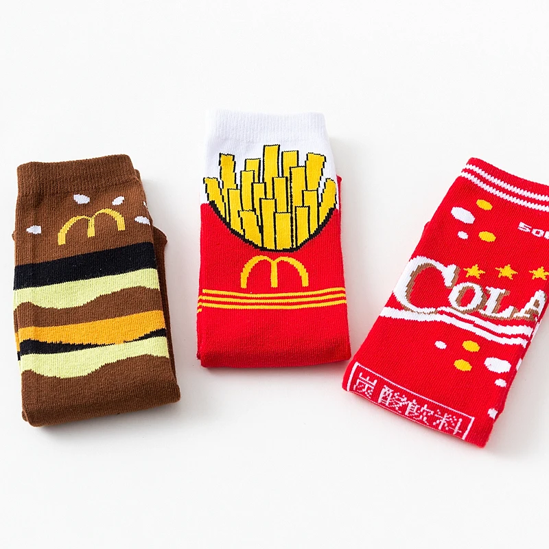 Крутые носки в стиле хип хоп с изображением животных забавные уличные женские