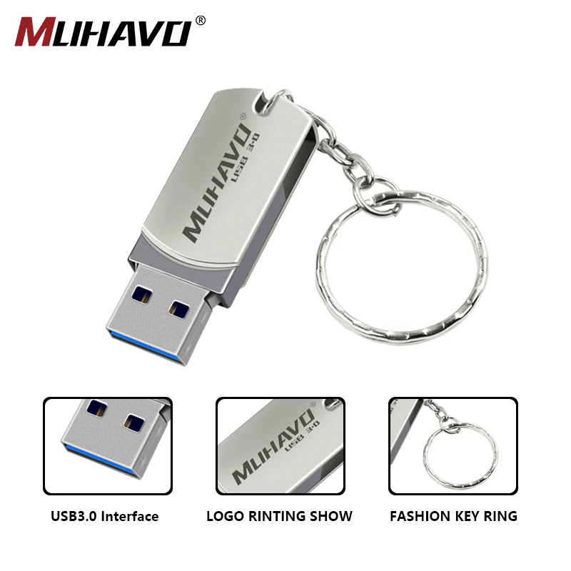 USB 3 0 Металлический Быстрый sbeed usb fiash накопитель pendriva 32 Гб 64 ГБ флеш-накопитель