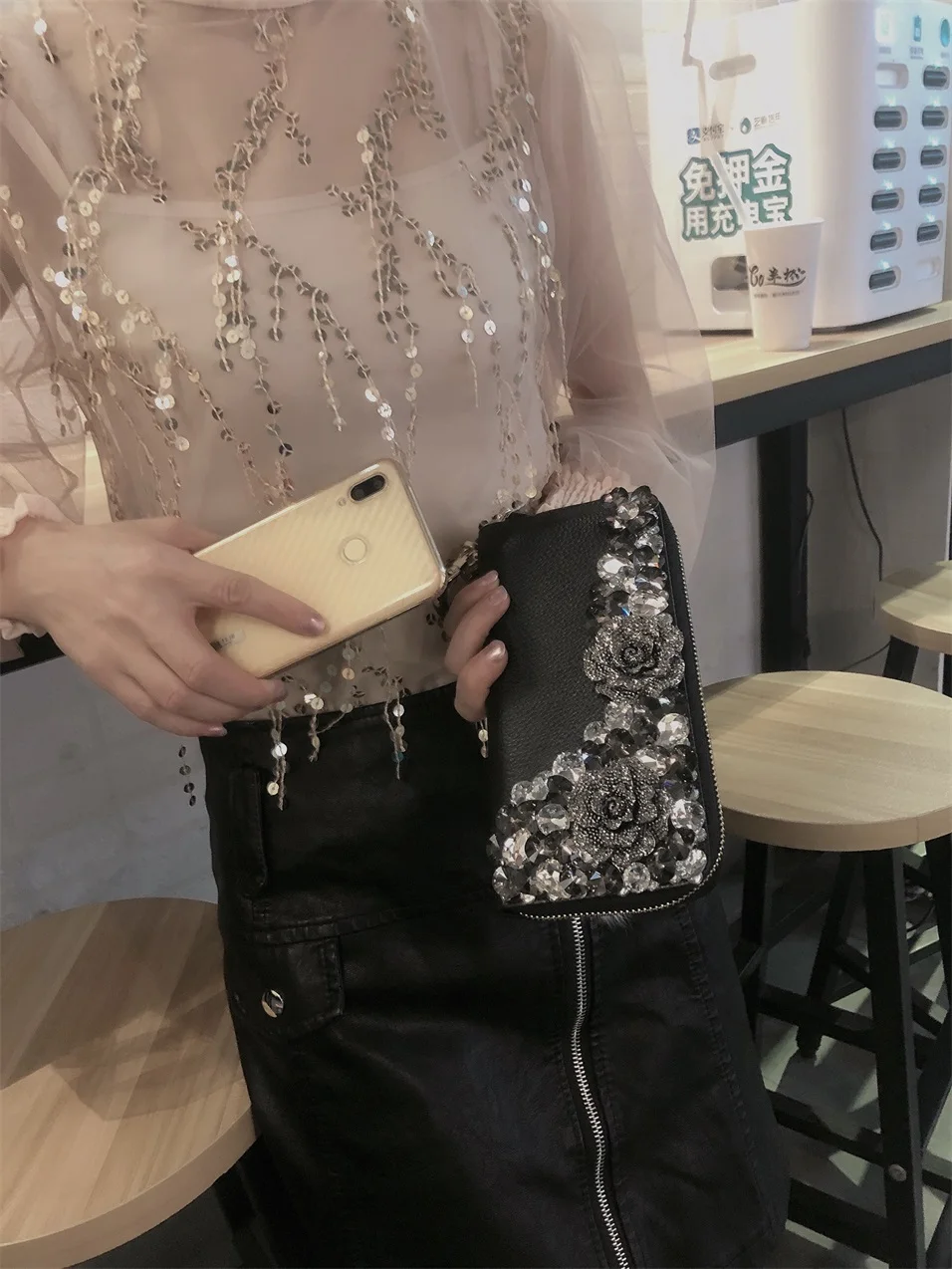 Кошельки и бумажники для женщин из натуральной кожи длинный модный кошелек на