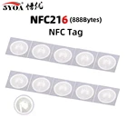 NFC Tag NFC 216 этикетка, 5 шт., 216 наклеек, значки, этикетка, стикер 13,56 МГц для huawei share ios13, ярлыки для автоматизации