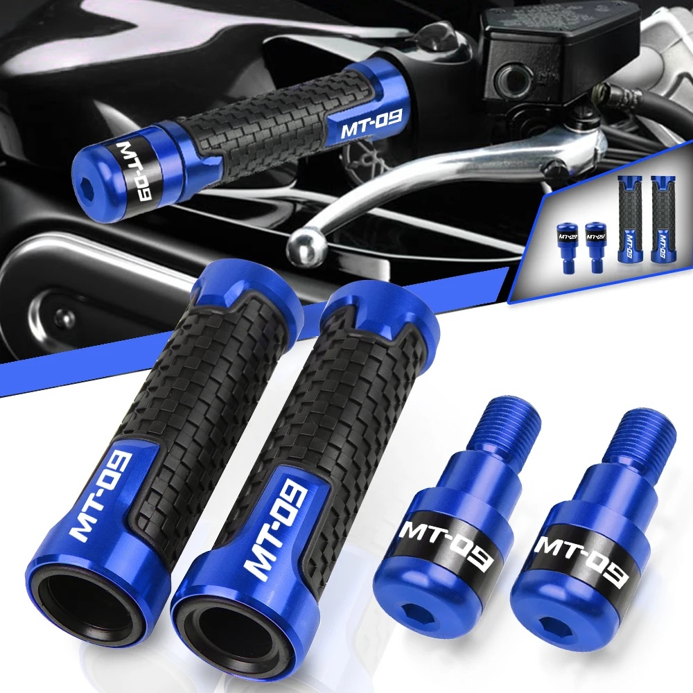 

For YAMAHA MT09 MT09 MT-09 2013 2014 2015 2016 2017-2019 2020 2021 22mm Hand Grips Handlebar 7/8" Handle Bar FJ-09 TRACER