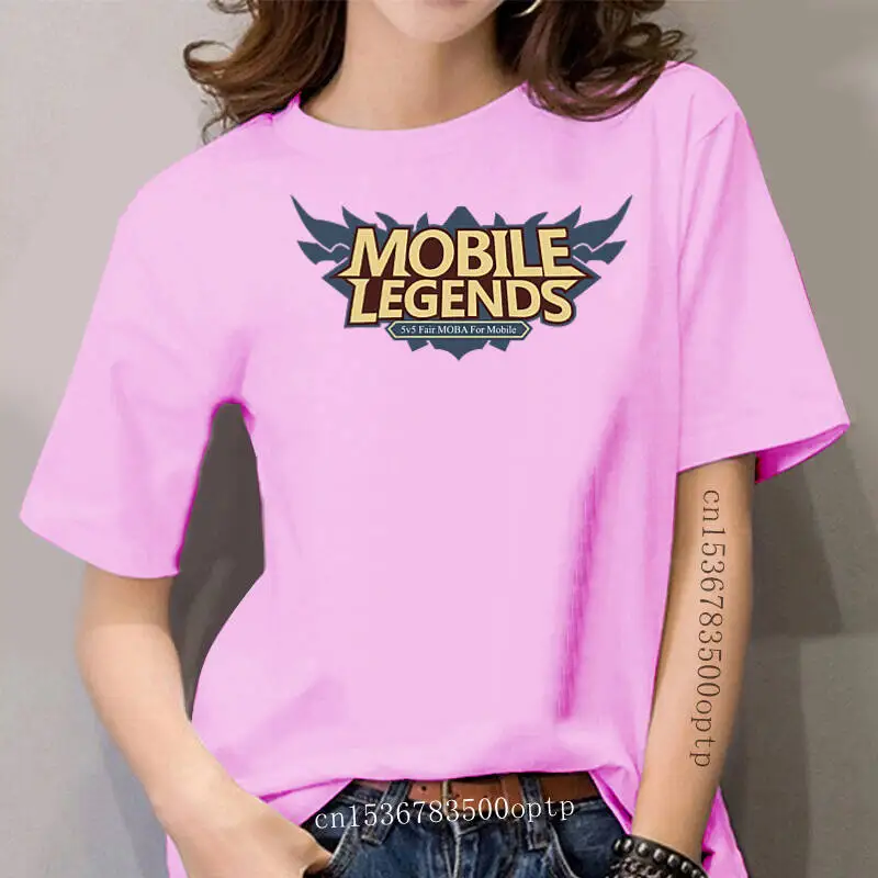 

women Mobile Legends Fashion Black Tees(1)