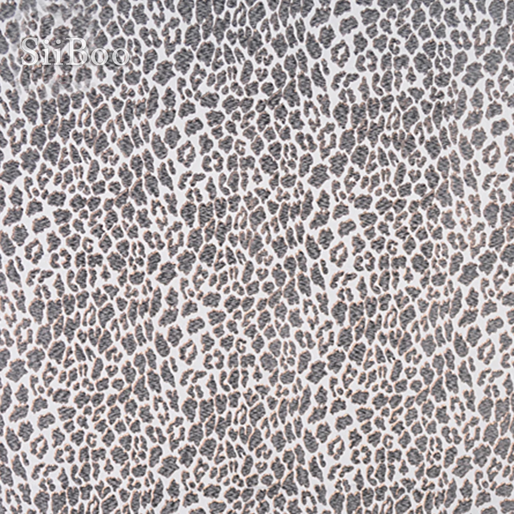 Пикантная жаккардовая ткань в американском стиле с леопардовым принтом для