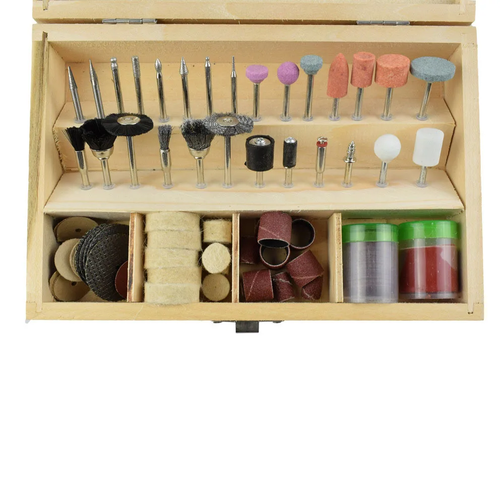 

YEODA Superior Quality 100PCS Multi Tool Rotary Accessories Set For Dremel 1/8" Shank Grinding Sanding Carving Polishing Tool