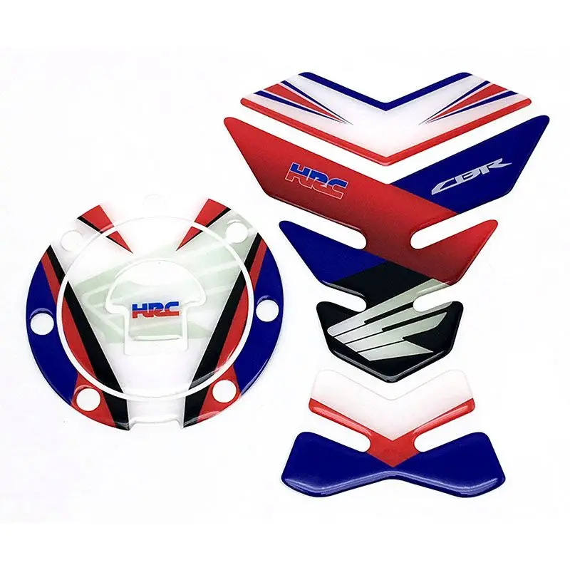 

RACING Tank Pad Decal Protector Motor Fit honda CBR VFR CB NSR VTR CBF CBX ALL 125 250 400 600 900 1000 RR CBR1100XX 600RR
