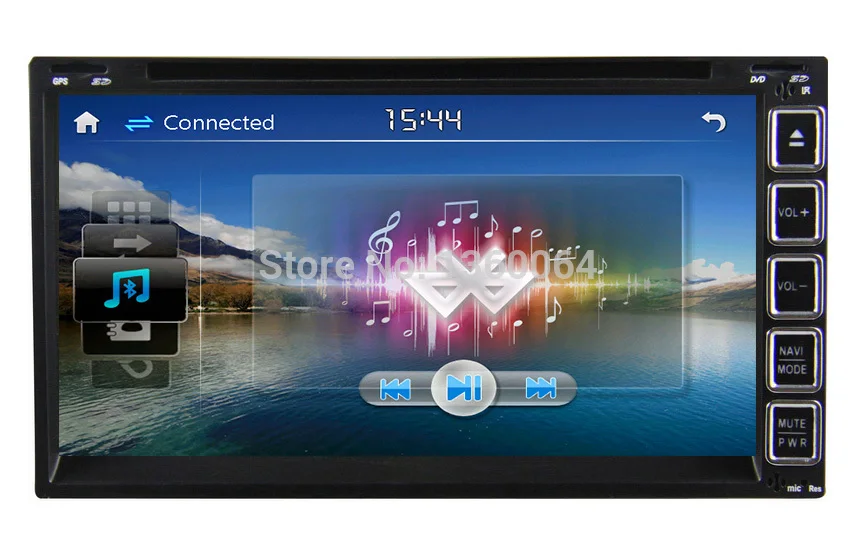 Универсальный автомобильный DVD-плеер 2 Din 6 95 дюйма gps автомобильное радио