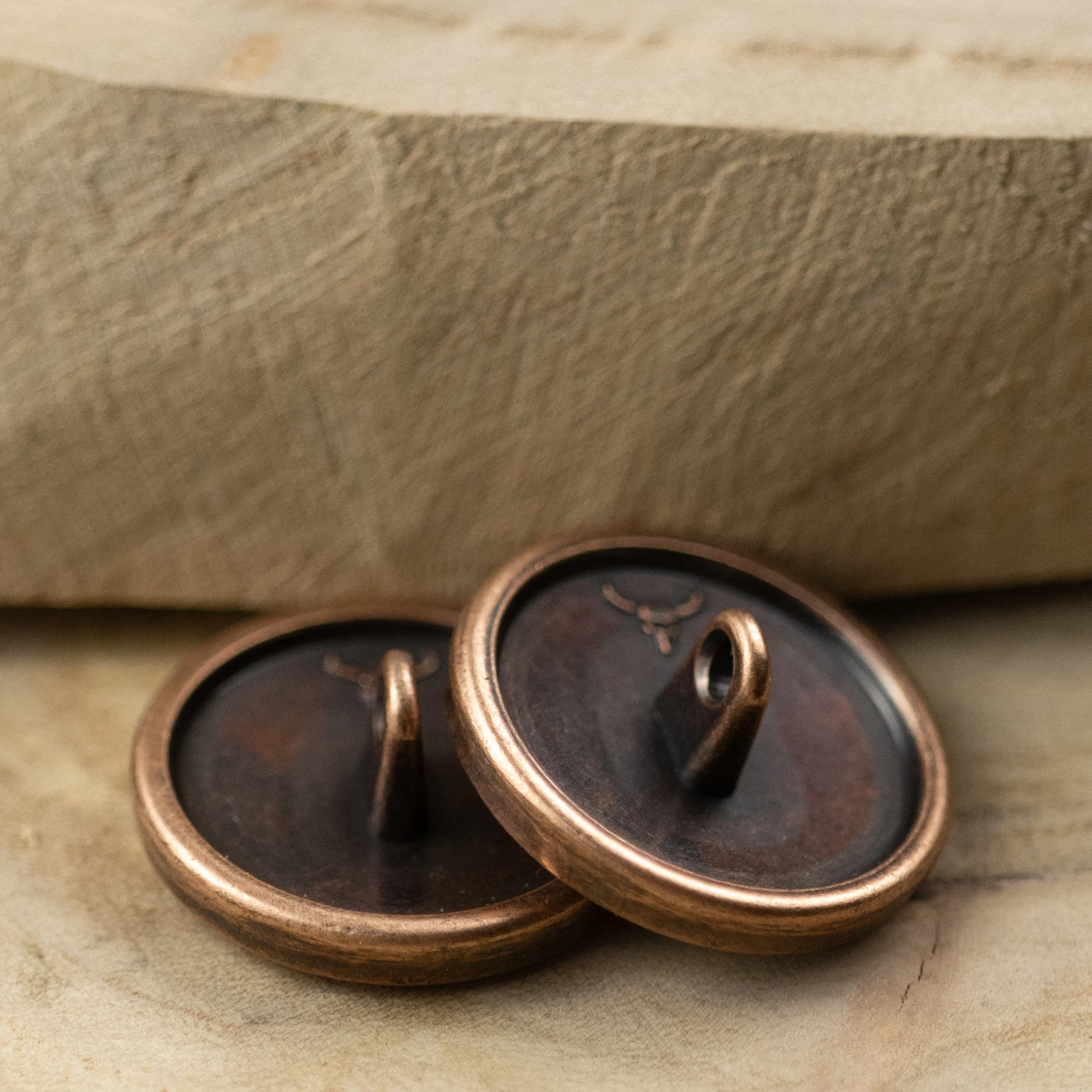 Пуговицы для одежды свитера английского цинкового сплава красные бронзовые 10 шт.