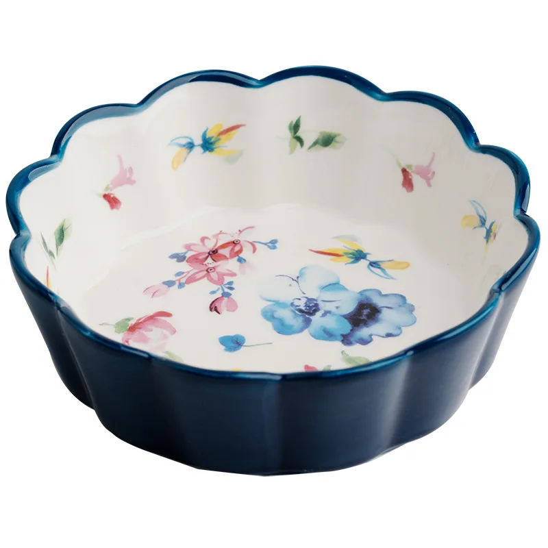 

Japanese tableware ceramic fruit salad bowl cute creative net red bowl strawberry personality rice bowl home