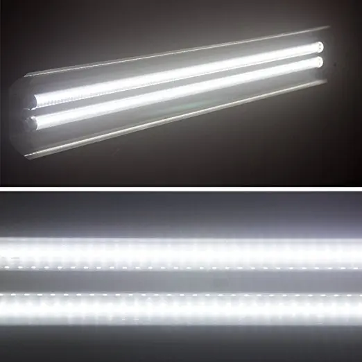 

2ft 18W led tube light G13 SMD2835 AC 85-265V 2000LM V shaped Bulb 270 angle T8 free shipping