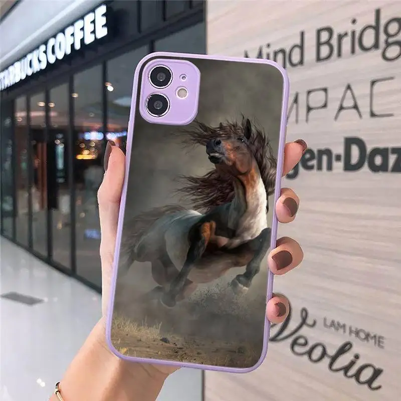 

Fashion Dragon Animal Pattern Phone Case Matte Transparent for iPhone 7 8 11 12 s mini pro X XS XR MAX Plus cover funda