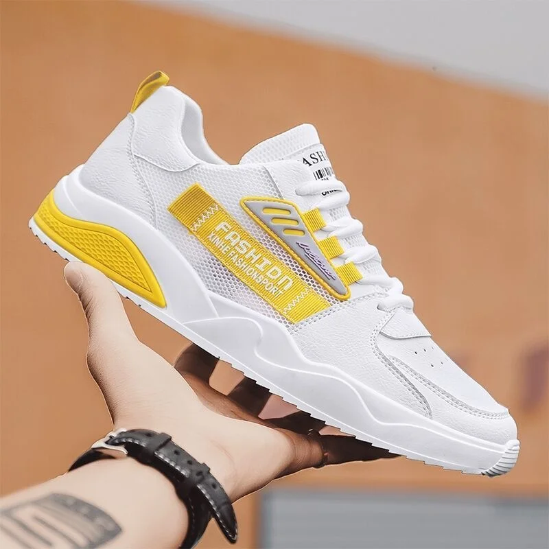 

Summer men's shoes sports shoes 2021 new Korean fashion versatile mesh shoes breathable casual small white board shoes men's