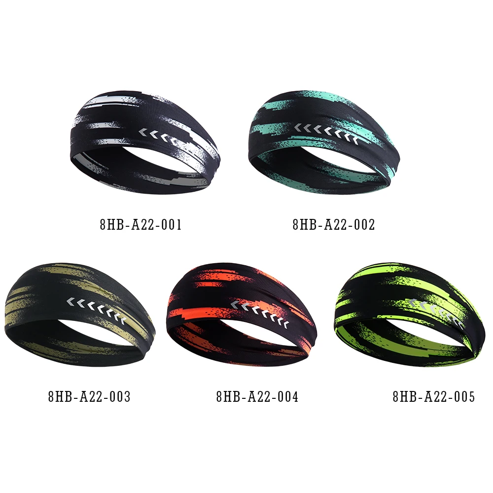 

Fashion Sports Headbands Sweatband Elastic Bandage Cycling Breathable Head Band Running Exercising Hair Accessories Men Women