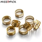 Соединительное кольцо из нержавеющей стали и меди, 1 шт.