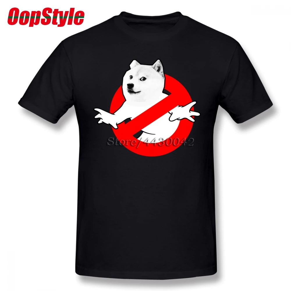 Shiba Inu Doge футболка для мужчин Прямая поставка короткий рукав хлопок размера плюс