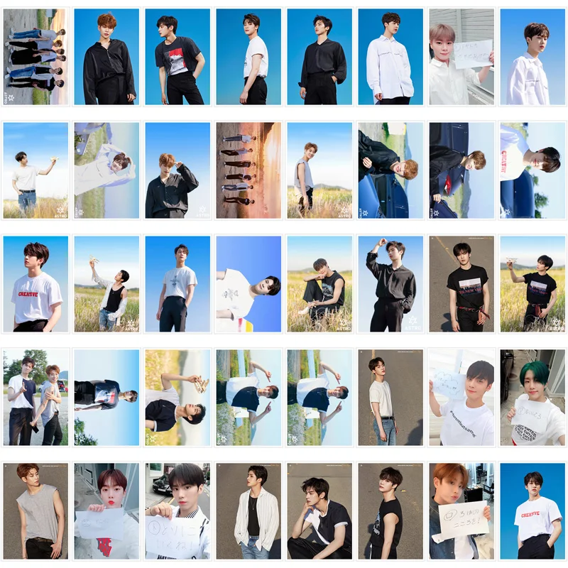 Kpop ASTRO Специальный мини-альбом &ltRise Up&gt Polaroid Photo Lomo Card K-POP подарки для фанатов