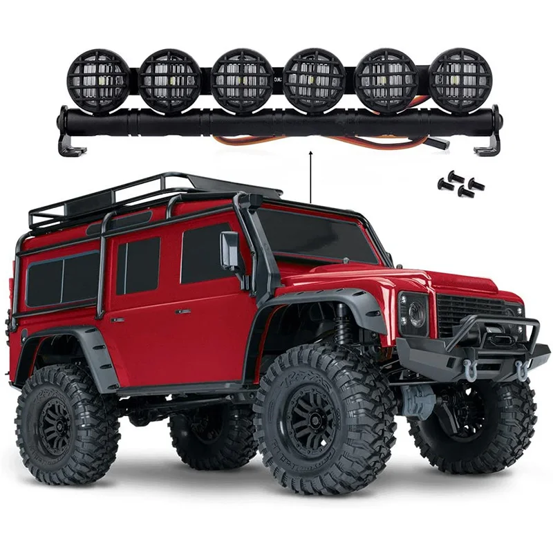 

152MM Multi-Function LED Light Bar for RC Crawler Traxxas TRX-4 TRX4 D90 Axial SCX10 90046