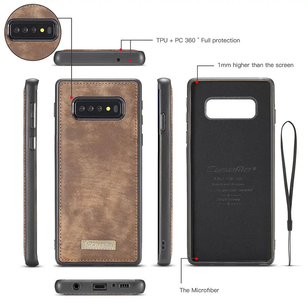 Кожаный флип кейс KISSCASE для Samsung A70 A40 A50 чехол кошелек Samaung Galaxy S10 E S9 S8 Plus S7 Edge Note 9 10