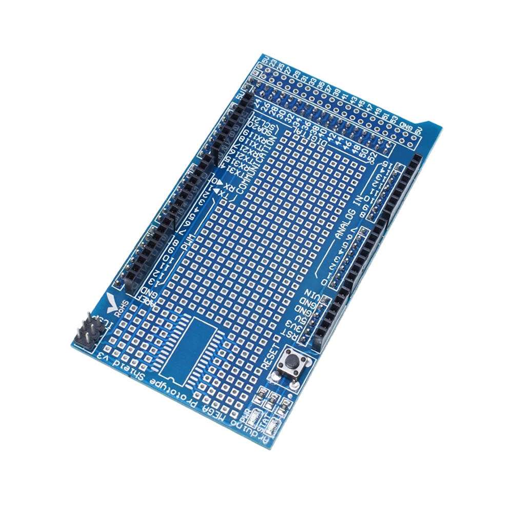 Плата разработки WAVGAT MEGA 2560 R3 Proto для прототипов плата расширения V3.0 + макетная