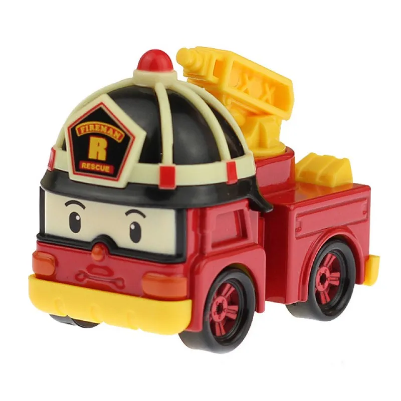 Новинка детские игрушки Robocar корейский робот поли Рой Хэлли аниме металлическая