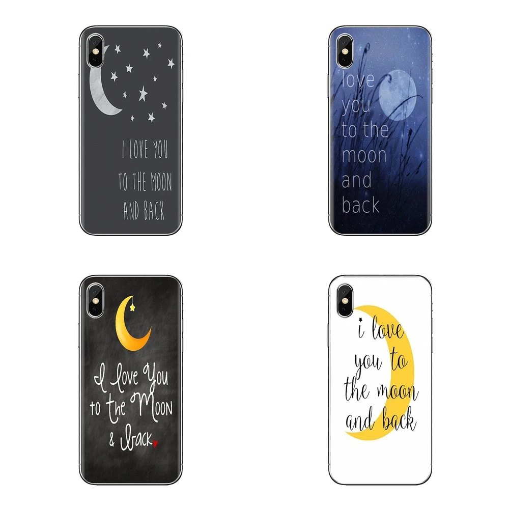 I Love You To The Moon And Back Art чехлы из термопластичного полиуретана для iPod Touch Apple iPhone 11 Pro 4