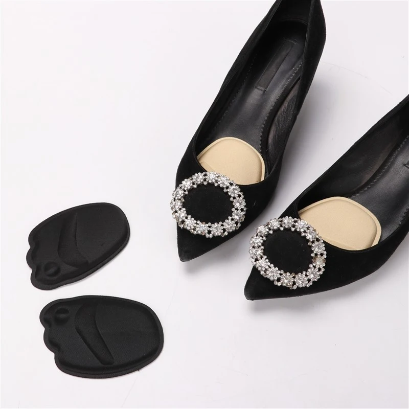 

Forefoot Insole Shoes Pads High Heel Soft Insole Anti-Slip Foot Protection Foot Cushions Sponge Pain Relief Foot Care 2 Pairs