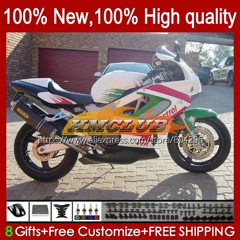 

Red green VTR1000F Kit For HONDA SuperHawk VTR1000 F 21No.21 VTR 1000 F 1000F 1997 1998 1999 2000 2001 97 02 03 04 05 Fairing