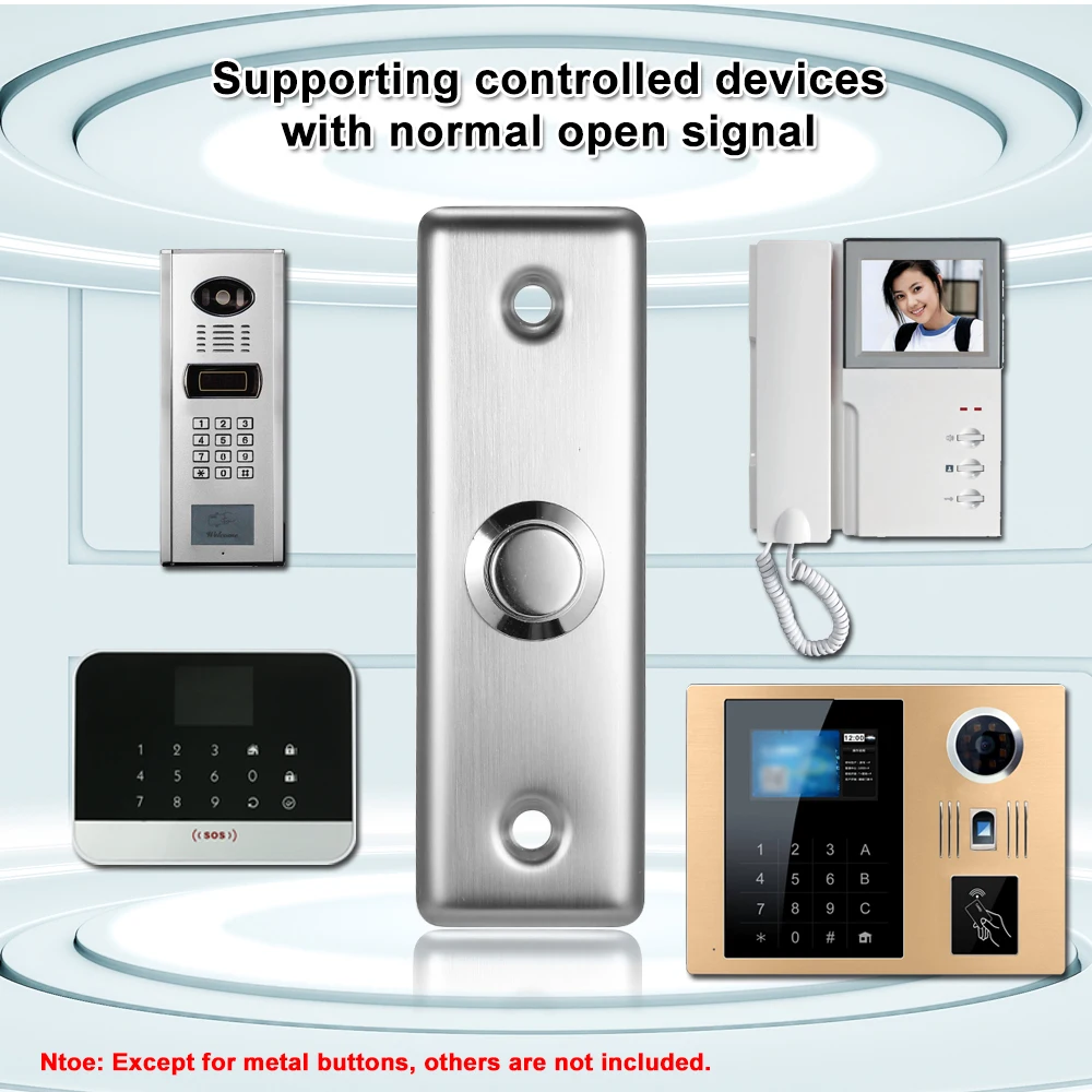 Электронный дверной замок без COM нержавеющая сталь | Безопасность и защита