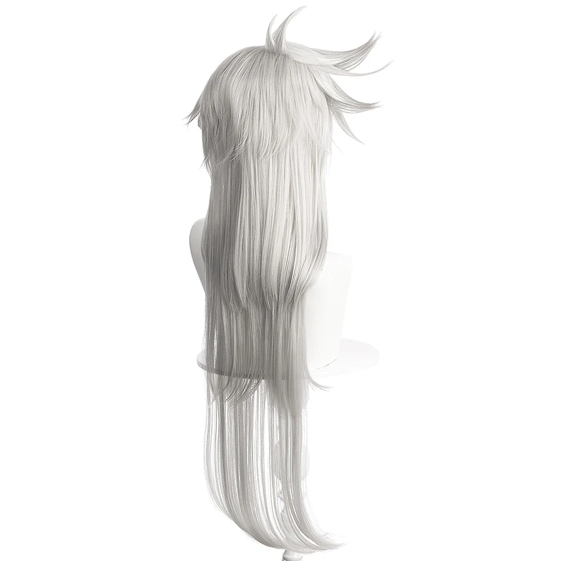 

Razor Cosplay Wig Genshin Impact Gray Long Heat Resistant Synthetic Hair Halloween Carnival Party Role Play + Free Wig Cap